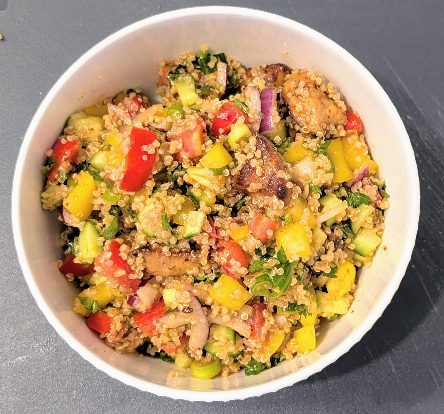 Rinoci Roumsiki Quinoa salad
