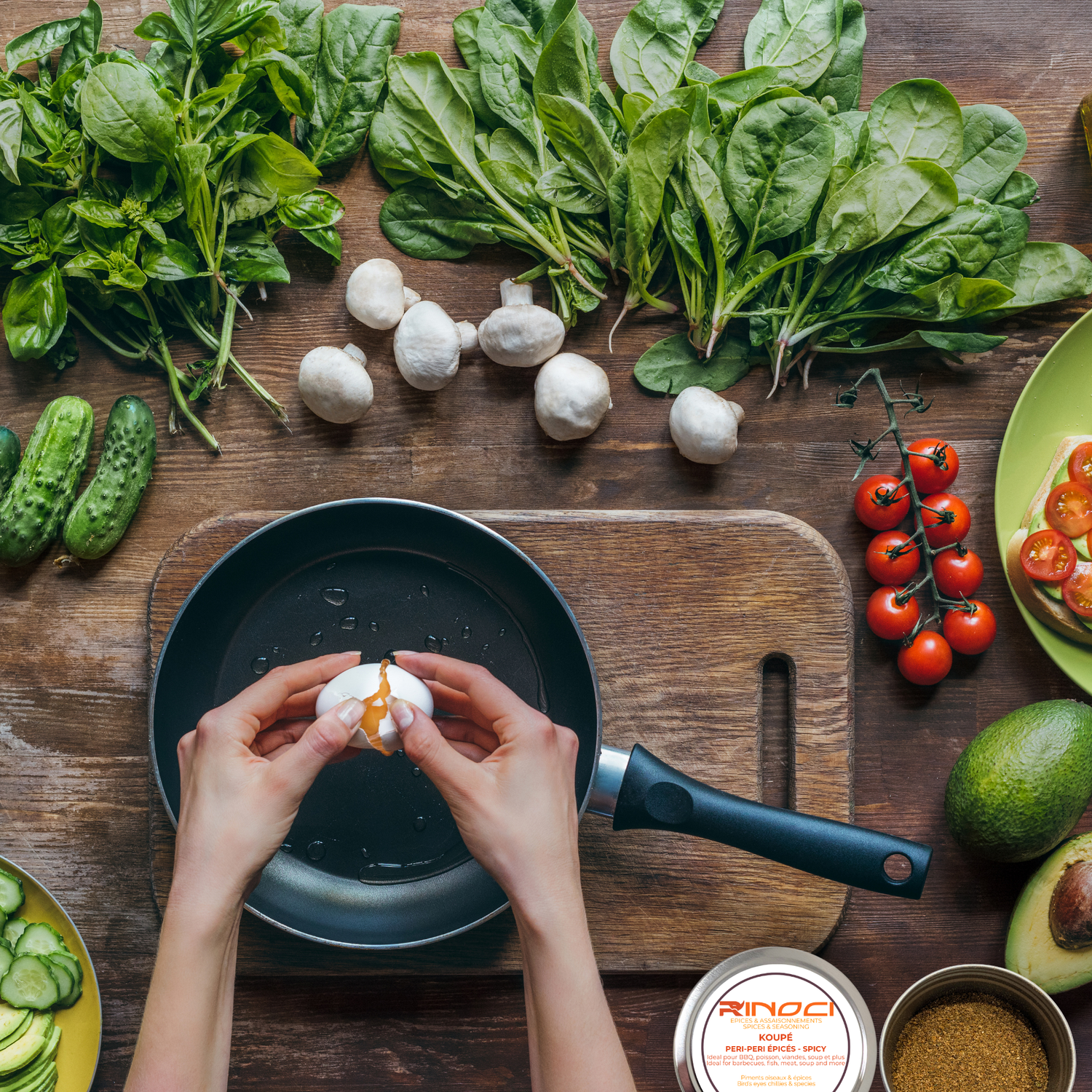 Koupé – Pirè-piri épicé – Piments œil d&